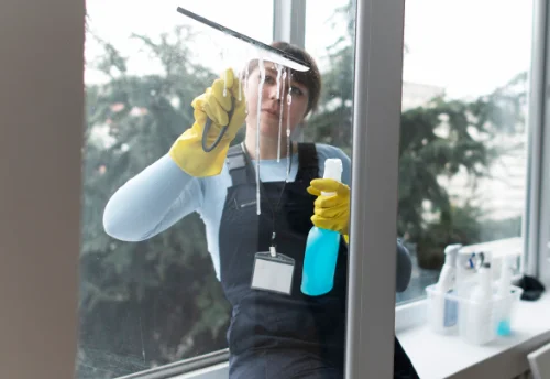 Nettoyage de vitres intérieures et extérieures à Espinasses